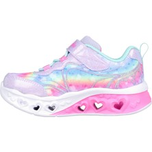 Skechers Flutter Heart Lights - Groovy Swirl Işıklı Kız Bebek Spor Ayakkabı