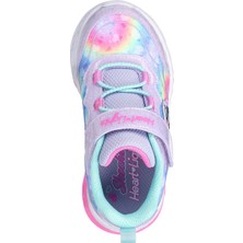 Skechers Flutter Heart Lights - Groovy Swirl Işıklı Kız Bebek Spor Ayakkabı