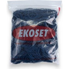 Ekoset 500 Adet Mavi Küçük Paket Lastiği 40MM