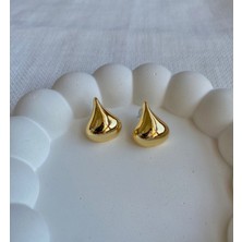 Demokan Kadın Küpe Küçük Damla Küpe