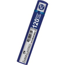 Faber-Castell Grip Min 0 7 mm Mavi Tüp 120'li Kalem Ucu