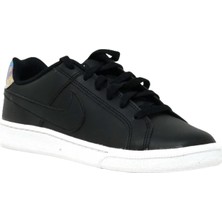 Nike Court Royale Leather Sneaker Hakiki Deri Ayakkabı Siyah