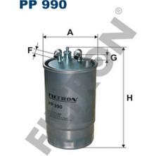 Filtron Yakit Filtre [ Opel Corsa C Z13DTJ 2003-2009 ] 12