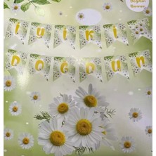 Kidspartim Papatya Temalı Iyi Ki Doğdun Banner