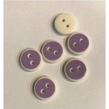 öztürk Beyaz Çember Bebe Düğmesi. 1.4cm 6'lı Paket.