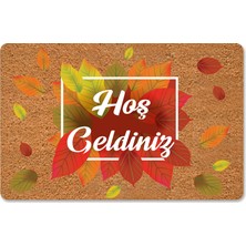 M&H Quality Modern Dijital Paspas - Hoşgeldiniz Yazılır Karşılama Paspas - Kapı Önü Dekoratif Paspas
