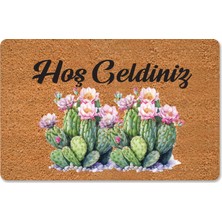 M&H Quality Modern Dijital Paspas - Hoşgeldiniz Yazılır Karşılama Paspas - Kapı Önü Dekoratif Paspas
