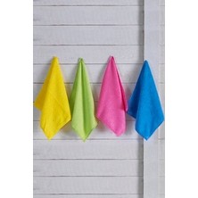 Riva Ma Ultra Emici 30X30CM 4 Lü Mikrofiber Iz Bırakmayan Kurulama ve Temizleme Bezi