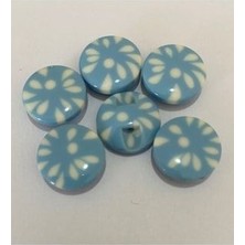öztürk Benekli Polyester Bebe Düğme 1.5cm 6'lı Paket