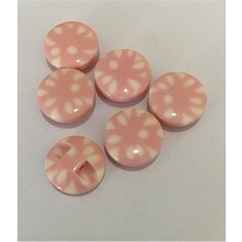 öztürk Benekli Polyester Bebe Düğme 1.5cm 6'lı Paket