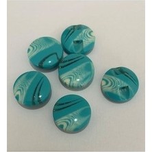 öztürk Damarlı Polyester Bebe Düğme 1.5cm 6'lı Paket
