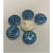 öztürk Sedef Kaplı Bebe Düğme. 1.5cm 6'lı Paket.