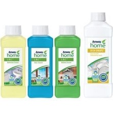 Amway Loc Mutfak Banyo Cam Temizleyici + Dish Drops Konsantre Sıvı Bulaşık Deterjanı