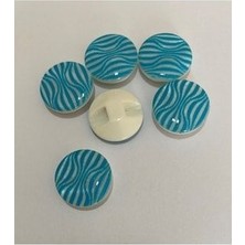 öztürk Sedef Kaplı Bebe Düğme. 1.5cm 6'lı Paket.