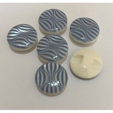 öztürk Sedef Kaplı Bebe Düğme. 1.5cm 6'lı Paket.