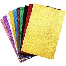 Südor 20X30 cm 10 Renk Simli Yapışkanlı Eva