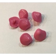 öztürk Deniz Kabuğu Bebe Düğmesi. 1.4cm. 6'lı Paket.