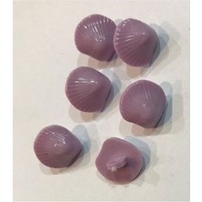 öztürk Deniz Kabuğu Bebe Düğmesi. 1.4cm. 6'lı Paket.