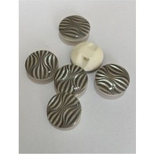 öztürk Sedef Kaplı Bebe Düğme. 1.5cm 6'lı Paket.