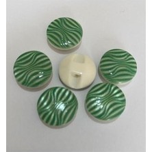 öztürk Sedef Kaplı Bebe Düğme. 1.5cm 6'lı Paket.