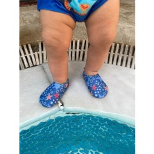 Ella Bonna Kaydırmaz Taban, Unisex Bebek, Çocuk Deniz Ayakkabısı, Havuz Patiği, Deniz Yıldızı