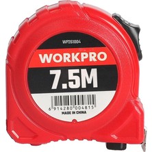 Workpro WP261004 7,5 m x 25 mm Beyaz Çelik Şerit Metre