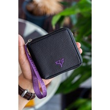 Garbalia Nora El Saplı Fermuarlı Bozuk Para Gözlü Kadın Cüzdanı