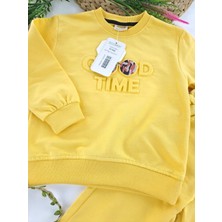 Bonboner Kids Kız Erkek Çocuk Unisex Eşofman Takımı Bel Paça Lastikli Cepli Premium Kalite