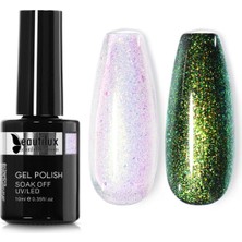 Beautilux Kalıcı Oje Nail Gel Glitter Color - Unicorn Au-01