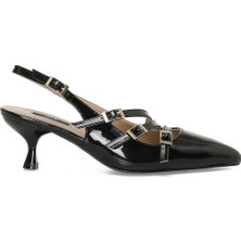 Incı Meys 4Fx Siyah Kadın Topuklu Ayakkabı