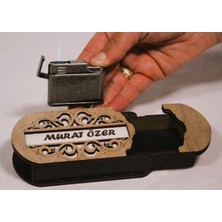 Mrc Hediye Sepeti Çakmak Kişiye Özel Isim Yazılı ve Mdf Tasarım Kutulu No:76