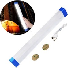 Full Reyon Şarzlı, 32 Cm,  20 Watt, Acil Yardım Modlu, Dimli, Tekne, Çadır, Tezgah Altı Armatür, USB Şarzlı