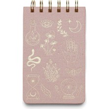 Designworks Ink Twin Wire Bookcloth Notepad - Mystic Icons Not Defteri