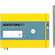 LEUCHTTURM1917 Sketchbook  Landscape Medium A5 112 Pages 210 X 145 MM LEMON 362368