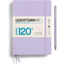 Leuchttrum 1917 Superior Paper Edition 120 G/m² Sert Kapak, A5, Noktalı Lilac 370338