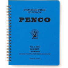 Penco Coil Composition Notebook Blue A5 Çizgili Telli Defter