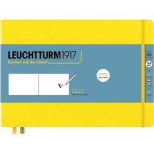 LEUCHTTURM1917 Sketchbook  Landscape Medium A5 112 Pages 210 X 145 MM LEMON 362368