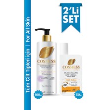 Cosmess Yüz ve Vücut Beyazlatıcı Krem - 100 ml & Yüz Nemlendirici Akıllı Pigment Gündüz Kremi 50 ml