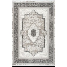 Artemis Halı Murano 02994E Gri Krem Klasik Desen Yün Halı