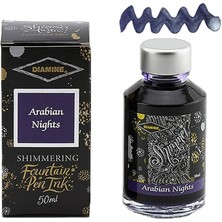 Diamine Ink Shimmering Mürekkep Arabian Nights 2018