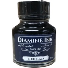Diamine 30 ml Şişe Mürekkep Blue Black
