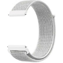 34center Haylou Solar Pro / Lite Hasır Dokuma Kumaş Kordon (22MM)