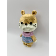 Merlin Knit Sevimli Hamser Amigurumi Örgü Oyuncak