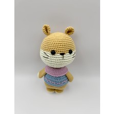 Merlin Knit Sevimli Hamser Amigurumi Örgü Oyuncak