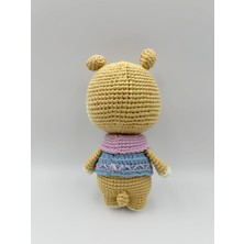 Merlin Knit Sevimli Hamser Amigurumi Örgü Oyuncak