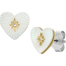 Fossil JF04732-710 Kalpli Kadın Küpe