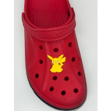 Sağlıkçı Shopping Pikachu 3 Temalı Temalı Jibbitz Crocs Terlik Süsü
