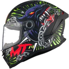 mt Helmets Stinger 2 Akın A3 Matt Motosiklet Kaskı