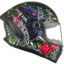 mt Helmets Stinger 2 Akın A3 Matt Motosiklet Kaskı