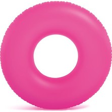 Intex Fosforlu Deniz Simidi  91 cm Pembe